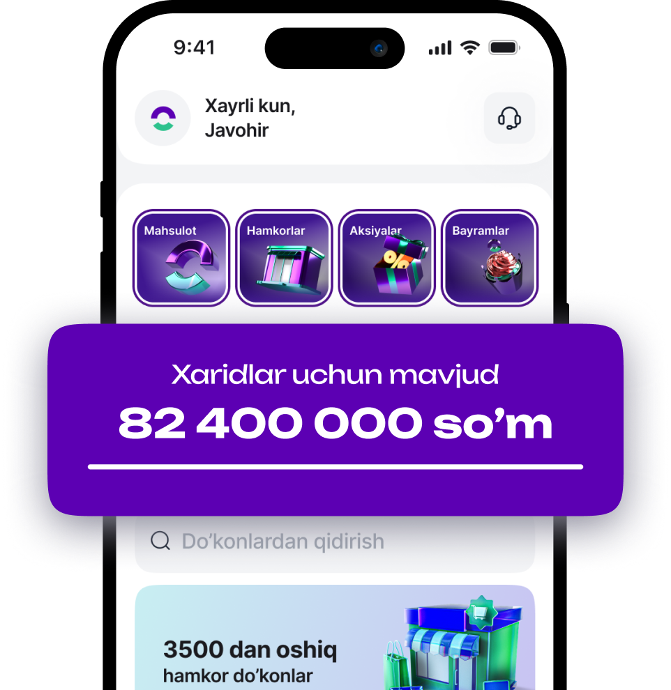 Mobile App Screenshot (Uzbek)